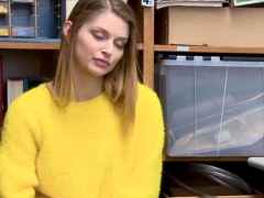 Blonde Shoplifter With Nice Tits And Ass Gets Punished
