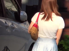 Asian Pisses In Public Car Park