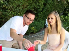 Adorable Blonde Babe Rachel James Enjoys Sex Action