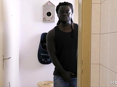 German Girlfriend Cheat On Party With Big Black Cock Friend