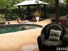 Beautiful Teen Blowjob Xxx Easing Daddys Tension