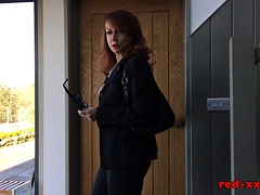British Mature Red Will Do Anything To Sell This House