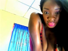 Amateur Ebony With Big Nipples