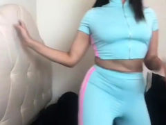 Amateur Luna Latin Playing On Live Webcam
