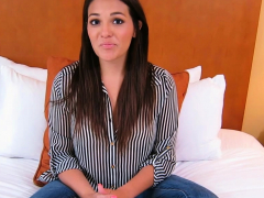 Luscious Brunette Cassidy Klein Gets Her Cave Tamed