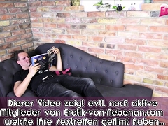 German Amateur Normal Girl With Glasses Want Fuck Boyfriend