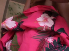 Spicy Oriental Nao Yoshioka Caresses Fat Dick