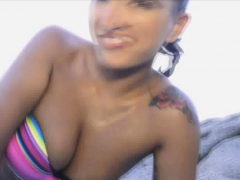 Latina Oiled On Beach And Fucked In Woods By Two Cocks