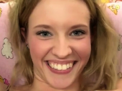 Cum Explosion In Pussy Slutty Angel Enjoys The Taste Of