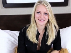 Magnificent Girlfriend Alli Rae Caresses Fat Dangler