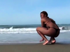 Doggystyle Quickie Public Beach