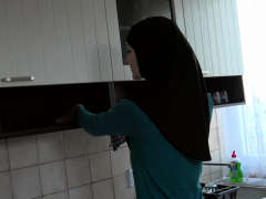 Big Boobs Muslim Maid