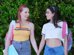 Nerd Guy Fucks Her Stepsis Bestfriend