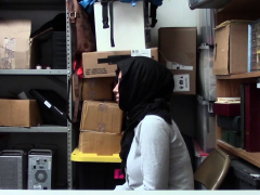 Teen In Hijab Sucking