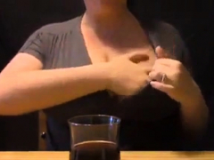 Amateur Huge Engorged Breasts Milking 2