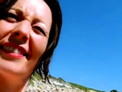 Nude Beach - Hot Mature Fuck And Cim Facial