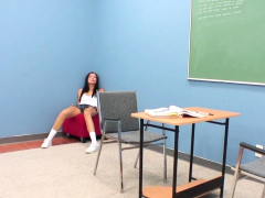 Naive Schoolgirl Serves A Throbbing Pecker Of A Aged Chap