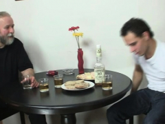 His Young Blonde Girlfriend Involved Into Family Threesome
