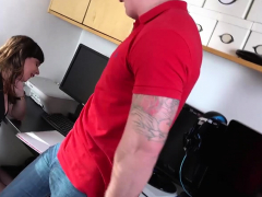 Luke Hardy - Milf Sara Sucks And Fucks Cock At Work