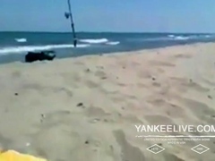Beach - Blowjob And Fingering