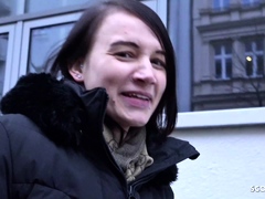 German Scout - Skinny Teen Talk To Fuck At Pick Up Casting