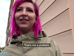 Public Agent Alex Bee Fucked In A Strip Bar