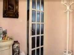 Striptease To A Mature Hairy Pussy