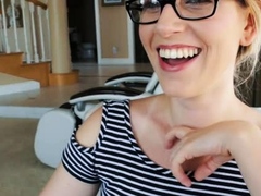 Admirable Barely Legal Niki Snow Caresses Fat Chopper