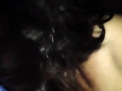 Busty Brunette Amateur Girlfriend Gives Blowjob
