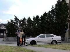 Frisky Brunette Chick Seems To Be A Slut With Such A Blowjob