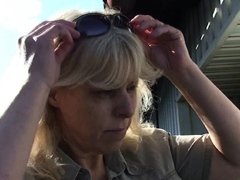 Blonde Mother In Law Taboo Sex Outdoors