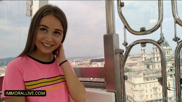 JENNY S FERRIS WHEEL RIDE W/ STEP BRO & BEST BUDDY - Stepsis Perverted Tag Team Fantasy comes True!
