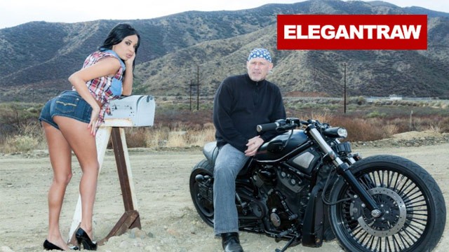 Anissa Kate Rides a Cock to no Man s Land