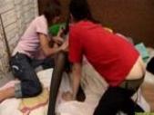 Horny teen girls go crazy