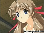 Cute hentai babe named feelia