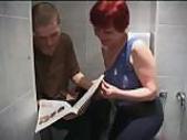 fuck in toilet