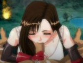 longer tifa blowjob and titjob
