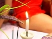Asian Girl Massaged With Oil Rubbing In Scissor Licked Squirting While Fingered By 2 Girls In The Bathroom