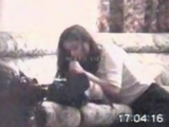 Indian college babe giving blowjob to her boyfriend