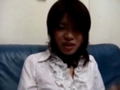 Office Lady Giving Blowjob Fucked Creampie On The Couch