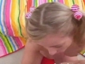 Younger daughters first huge gaping ass