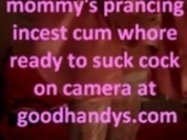 Lapping at Mamas pussy
