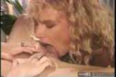 Lecherous lesbians licking each others