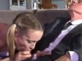 Grandpa stuck his cock in my mouth and abused me