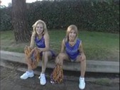 Young cheerleaders - leah luv & madison monroe