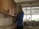 Horny milf fucks delivery boy