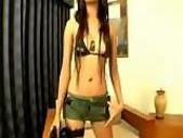 Hot Thai Girl Getting Her Pussy Fingered Giving Blowjob Fucked On The Couch