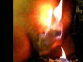 Dick flambée - do not try at home