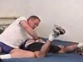 Daddy violates young twink