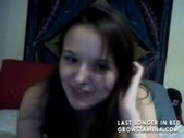 Girl on webcam